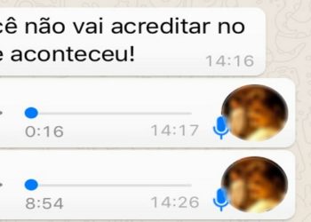 Ouvir audio no whatsapp antes de enviar