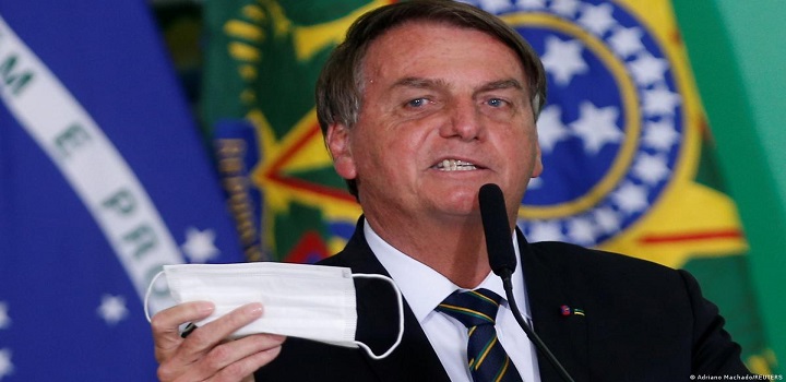 bolsonaro multado por nao usar máscaras