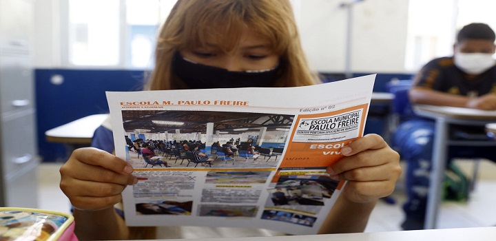 Jornal da Escola Paulo Freire em Macaé