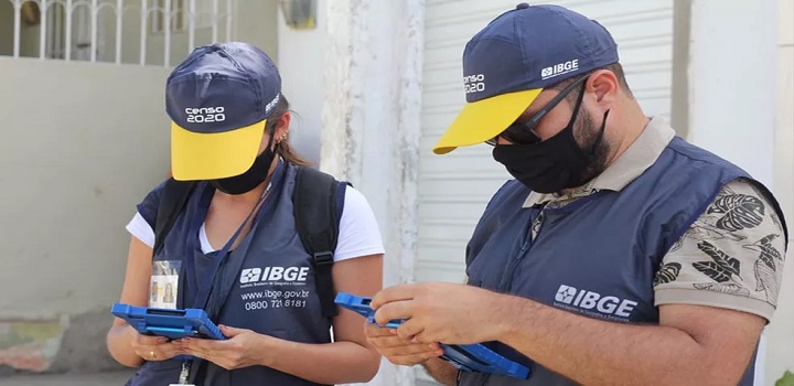 Censo 2022: IBGE abre processo seletivo