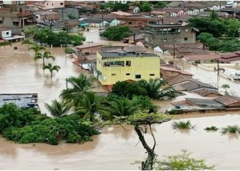 Cidades atingidas pelas chuvas na Bahia