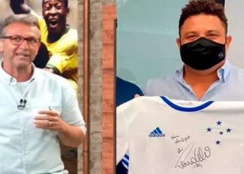 O apresentador Neto falou sobre a aquisição do Cruzeiro durante 'Os Donos da Bola' desta segunda-feira, na Band.