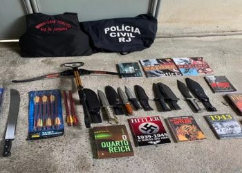 Segundo as investigações, grupo praticava e incitava crimes contra negros e judeus. Agentes foram para endereços no Rio de Janeiro, São Paulo, Minas Gerais, Rio Grande do Norte, Paraná, Santa Catarina e Rio Grande do Sul.