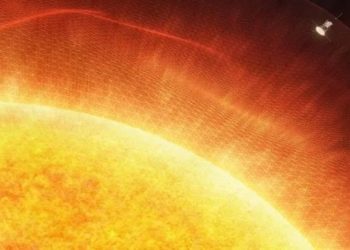 A Parker Solar voou com sucesso através da coroa solar, ou atmosfera superior, para obter amostras de partículas e os campos magnéticos da estrela