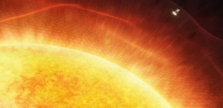 A Parker Solar voou com sucesso através da coroa solar, ou atmosfera superior, para obter amostras de partículas e os campos magnéticos da estrela