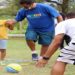 Crianças portadoras de necessidades especiais, e seus familiares, participaram de várias atividades organizadas pela Divisão Especial de Fisioterapia e Reabilitação da Secretaria Municipal de Saúde em parceria com a Secretaria Municipal de Esportes, no Parquinho da Lagoa, próximo ao Beco das Artes, na entrada da Praia do Pecado.