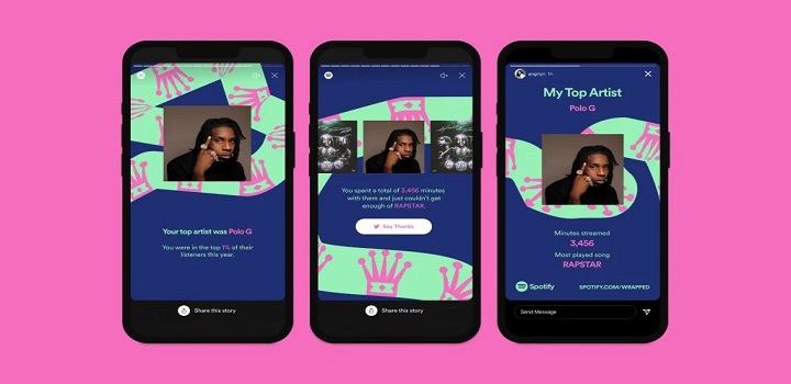 Spotify liberou o Wrapped para todos os usuários, saiba como ver sua retrospectiva de artistas e músicas mais ouvidas de 2021