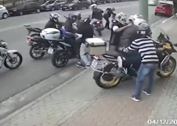 'Gangue de motoqueiros' faz arrastão e rouba motos em São Paulo