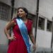 Talita Gomes Pereira, de 28 anos, foi a primeira colocada em um tradicional concurso de beleza realizado na penitenciária Talavera Bruce,