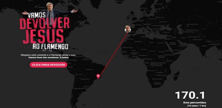 Site para devolver Jorge Jesus ao Flamengo