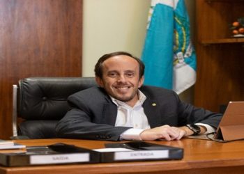 deputado federal Paulo Ganime (NOVO/RJ) foi escolhido agora à noite (11) pelo Partido NOVO