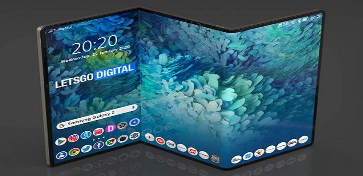 Depois de ter aperfeiçoado dois modelos de celular com tela dobrável, tornando Galaxy Z Flip 3 e Galaxy Z Fold 3 verdadeiros sucessos, a Samsung poderá partir para um terceiro projeto ainda mais complexo e ousado. De acordo com uma patente registrada no World Intellectual Property Organization (WIPO), a marca tem projetos para um celular com duas dobradiças, permitindo a visualização de até três partes de tela.