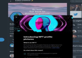 O Twitter anunciou na quinta-feira (20) o lançamento de uma ferramenta onde os usuários podem exibir tokens não fungíveis (NFTs) como suas fotos de perfil.
