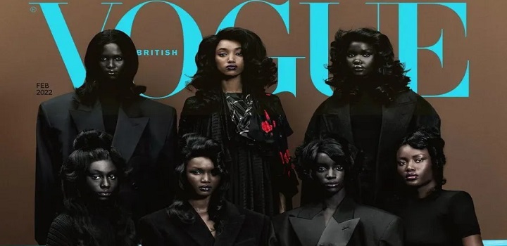 Capa da vogue causa polêmica com modelos negras