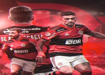 O Flamengo anunciou, nesta terça-feira (18), a renovação de contrato do meio-campista uruguaio Giorgian De Arrascaeta até 2026.