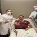 Presidente estava no Hospital Vila Nova desde a madrugada de segunda-feira (3) por conta de um quadro de obstrução intestinal