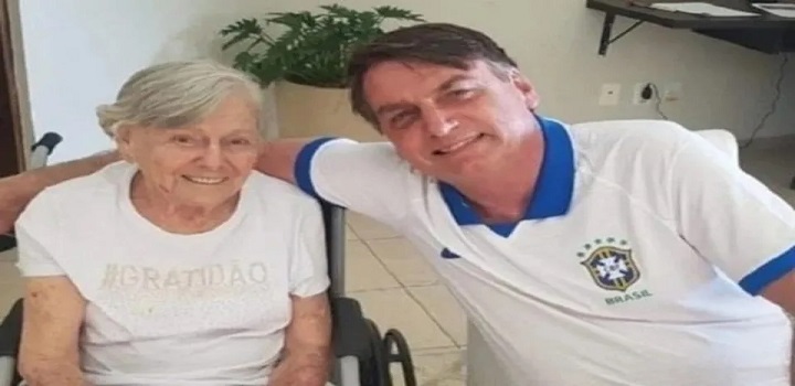 Morre a mãe de Bolsonaro