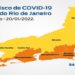 65ª edição do Mapa de Risco da Covid-19: confiram situação em todas a regiões do Estado do Rio