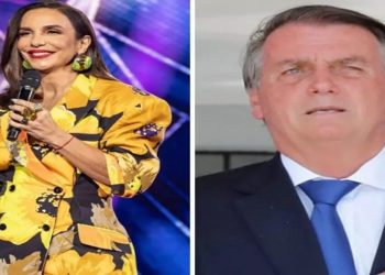 Ivete Sangalo incentiva coro de ‘Ei, Bolsonaro,