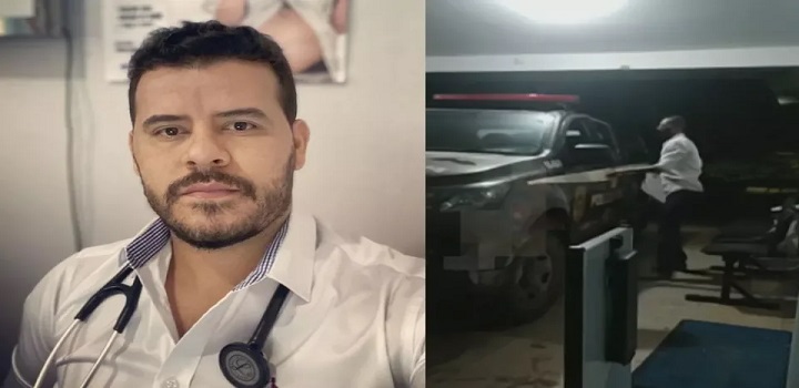 O médico Fábio Marlon Martins França foi preso por não atender um delegado como prioridade em GO Alex Rodrigues quis prioridade após testar positivo para covid, mas o médico negou atendê-lo primeiro