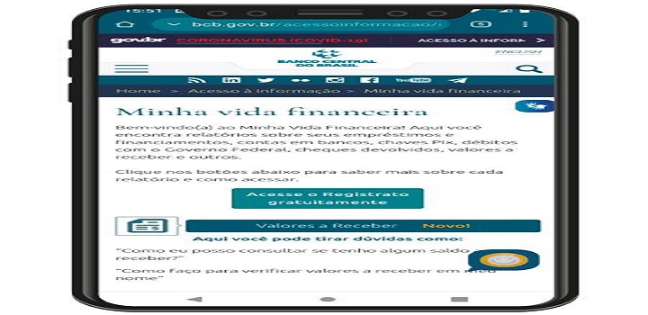 Com ferramenta do Banco Central, brasileiros conseguem consultar se tem dinheiro para receber de instituições financeiras