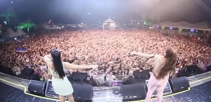 Cinco pessoas ficaram feridas em um tiroteio na madrugada desta sexta-feira durante um show das cantoras Maiara e Maraísa em Angra dos Reis,