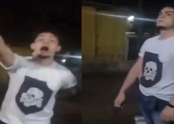Homem faz saudação nazista em Teresina