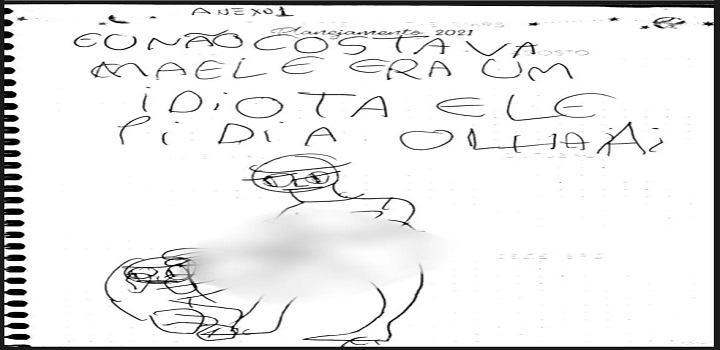 pAI PRESO APÓS CRIANÇAS REVELAREM ESTUPROS EM DESENHOS