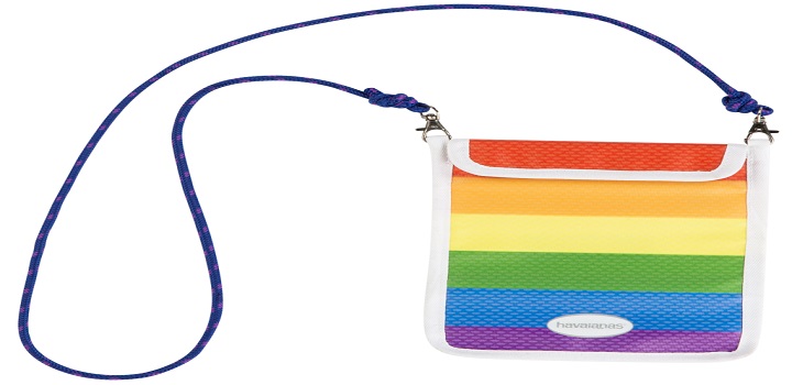 hAVAIANAS PRIDE: Dentre os novos produtos estão a Phone Bag Havaianas Pride e a Mochila Havaianas Urban Journey Pride, com 95% de tecidos reciclados e pensada para ser multifuncional, com compartimento para laptop e espaço extra para acessórios