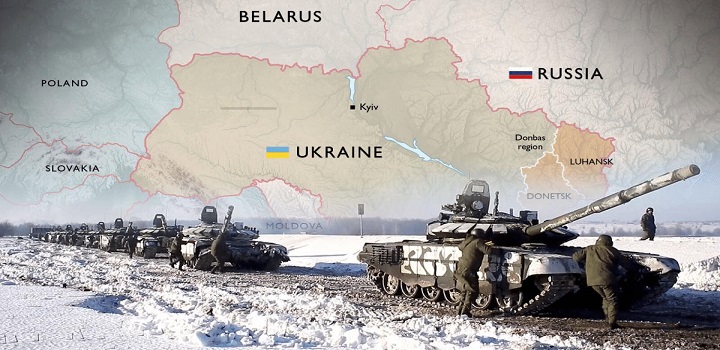 Rússia inicia invasao a Ucrânia; Guerra Ucrânia x Russia