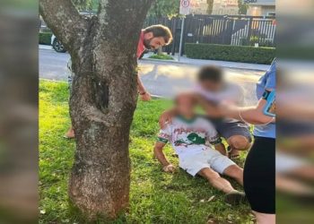 Foto de palmeirense morto a socos após final do mundial