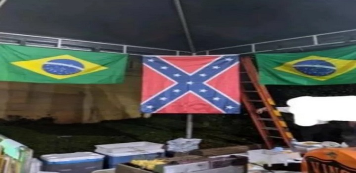 EVENTO CERVEJEIRO TEM USO DE BANDEIRA SUPREMACISTA EM PETRÓPOLIS