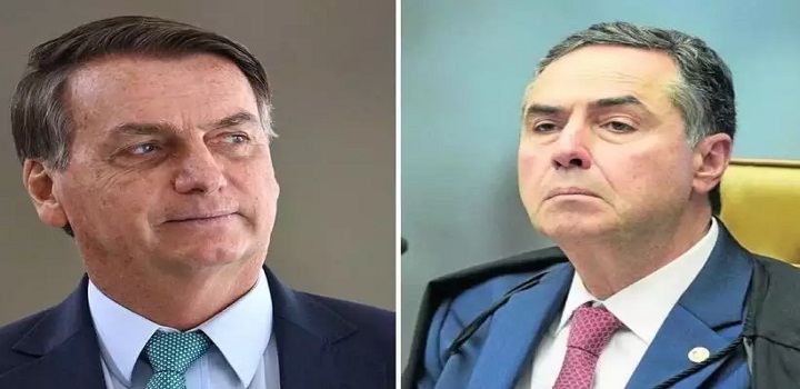 Bolsonaro espalha fake news sobre Luis Roberto Barroso