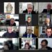 Vídeo: Biblioteca falsa de desembargador cai durante sessão