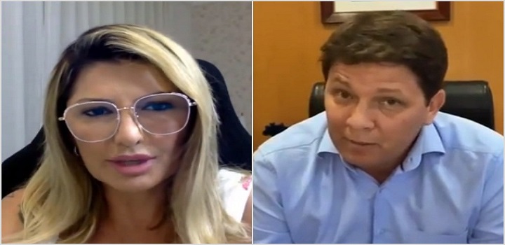 Antônia Fontenelle de Britto e Mário Luís Frias (Foto: Divulgação)