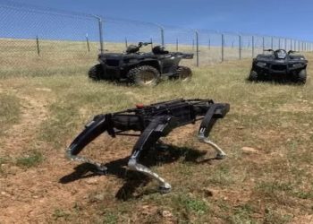 eua testam cães robôs em fronteira