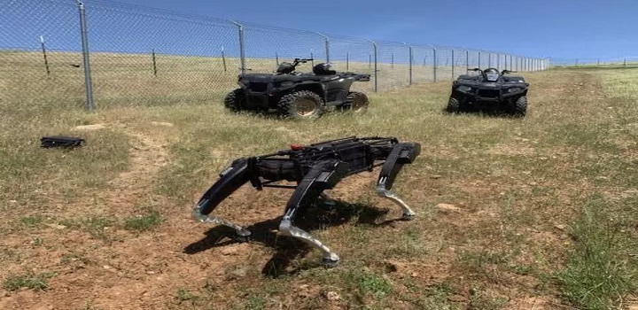eua testam cães robôs em fronteira