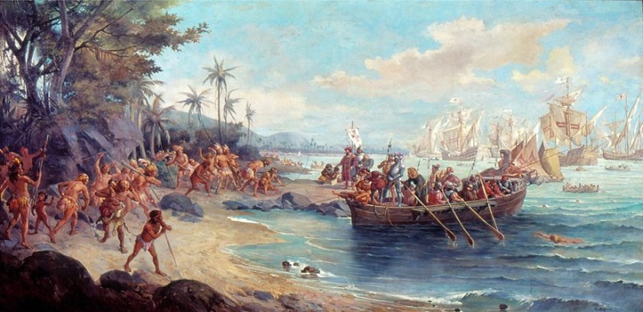 Site de Mário Frias diz que portugues e indios tiveram encontro amigável