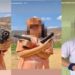 Filha de prefeito publica foto com armas nas redes sociais