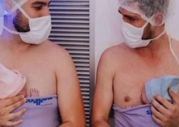 Nasceram os primeiros gêmeos de um casal gay no Brasil