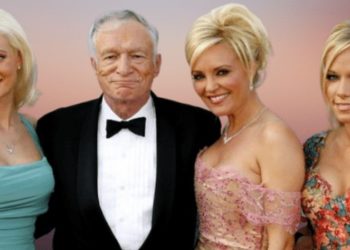 Ex namoradas celebram morte de Hugh Hefner