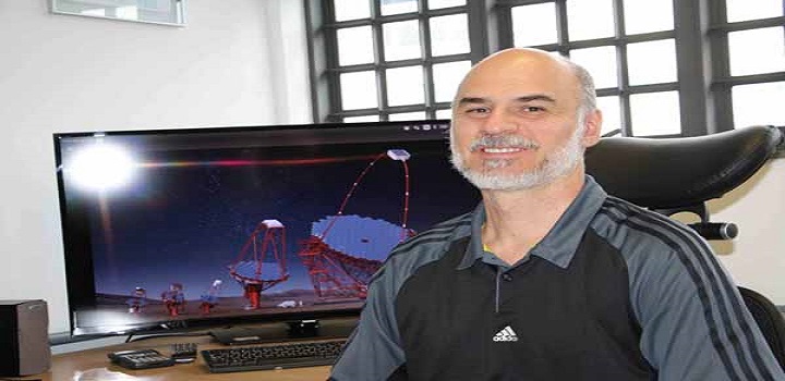 Brasileiro Luiz Vitor de Souza Filho lidera rede mundial de telescópios