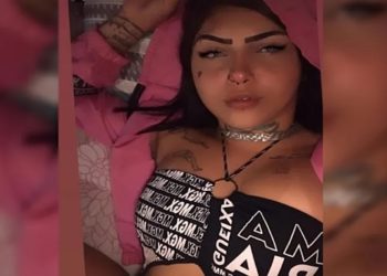 manuely Sousa, de 19 anos, é conhecida como 'Princesinha macabra' Ela é suspeita de participar da morte de Gediano Silva, em Lucas do Rio Verde