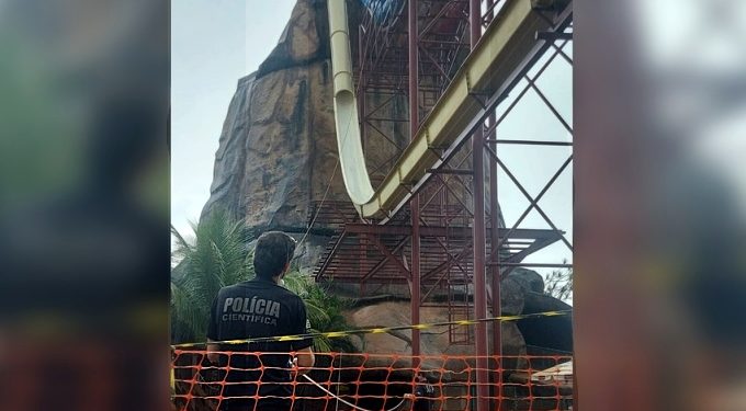 Criança morre após cair de toboágua em Caldas NOVAS GO