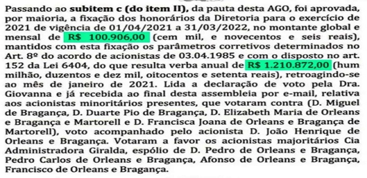 Diretores da empresa que administra a "taxa do príncipe" em Petrópolis recebem R$ 100,9 mil, revelam documentos