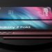 Samsung Galaxy Z Multi-fold, e o celular pode ser dobrado tanto na horizontal quanto na vertical.