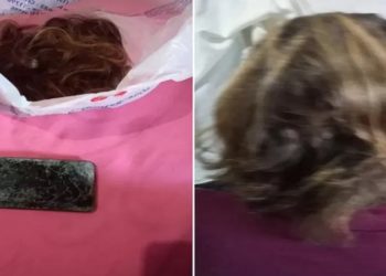 Uma mulher de 27 anos relatou à polícia ter sido agredida pelo namorado, que conheceu pela internet, após uma discussão.