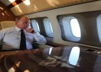 como é por dentro o avião presidencial de Vladimir Putin