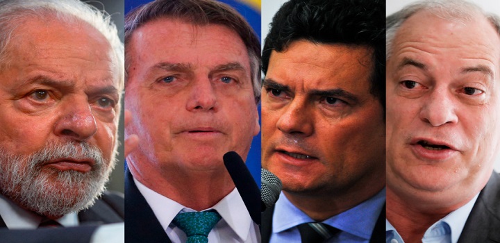 Pesquisa DATAFOLHA : Lula tem 43% e Bolsonaro, 26%; Ciro e Moro aparecem com 8% Pesquisa foi realizada com 1.000 entrevistados, pelo telefone, entre os dias 7 e 9 de março de 2022; margem de erro é de 3,2 pontos percentuais