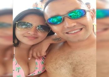 Patrícia Santos Ribeiro, 31 anos, morreu enforcada pelo companheiro, Wellys Lopes Ribeiro, em penitenciária de Mirandópolis (SP) — Foto: Reprodução/Facebook